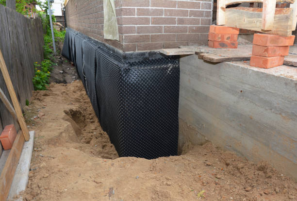 Expert waterproofing evaluation at a South Hutchinson, KS property